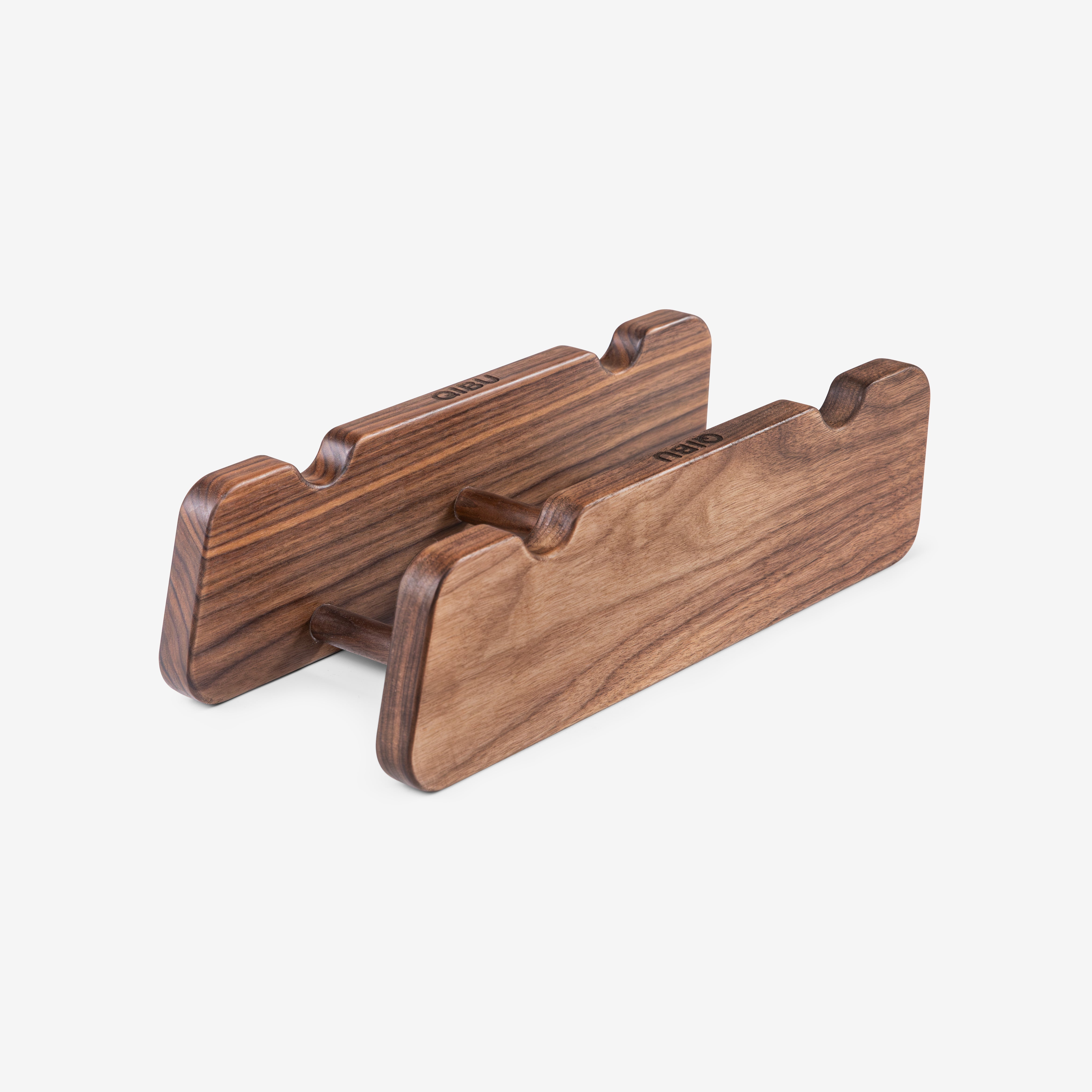 QIBU GYM DUMBBELLS WOODEN STAND