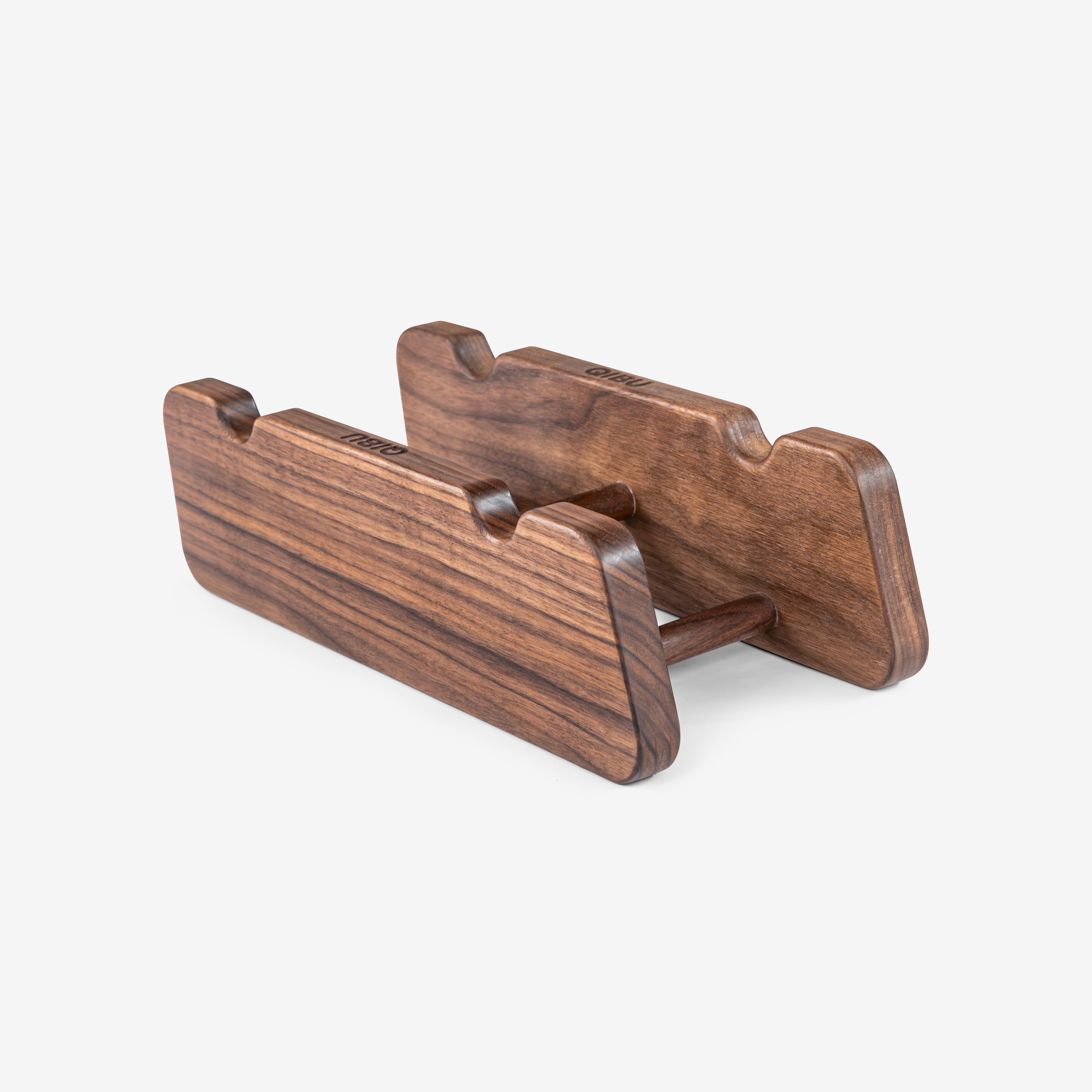 QIBU GYM DUMBBELLS WOODEN STAND